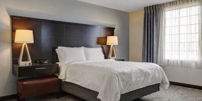 Delux king room with natural light at Staybridge Suites Washington D.C.- Greenbelt.