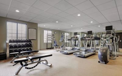 Fitness center available at Staybridge Suites Washington D.C.- Greenbelt.