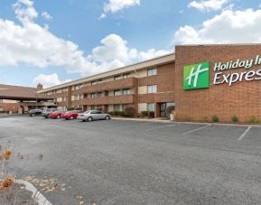 Parking available at Holiday Inn Express Chicago - Downers Grove.