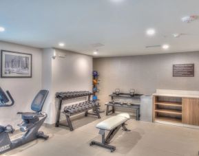 Fitness center available at Sleep Inn Oakbrook Terrace.