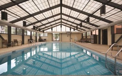 Refreshing indoor pool at Hyatt Place Chicago/Hoffman Estates.