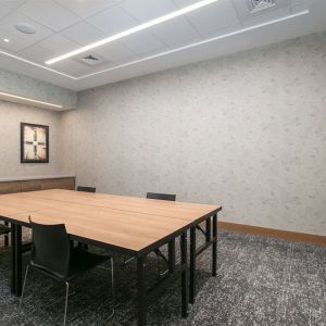 Meeting room at TownePlace Suites Nashville Midtown.