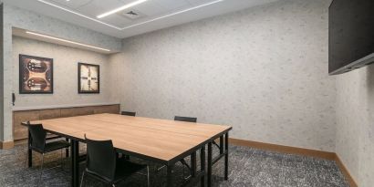 Meeting room at TownePlace Suites Nashville Midtown.