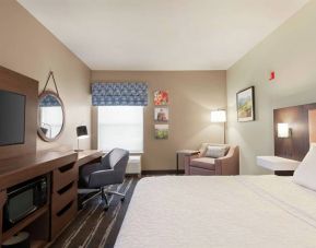 Day use room with TV at Hampton Inn Tracy.