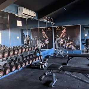 Fitness center at Mayur Belgaum Presidency Hotel & Spa.
