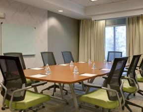Professional meeting room at SpringHill Suites Newark Liberty Int. Airpt.