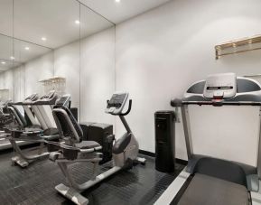 Fitness center available at Night Hotel Broadway.