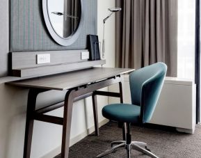 Day rooms equipped with work space for digital nomads at Crowne Plaza Atlanta-Midtown.