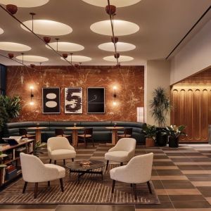 Hotel lobby at Romer Hell's Kitchen.