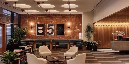 Hotel lobby at Romer Hell's Kitchen.