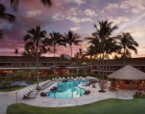 Stunning outdoor pool at Ko'a Kea Resort On Po`ipu Beach.