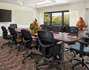 Professional meeting room at Ko'a Kea Resort On Po`ipu Beach.