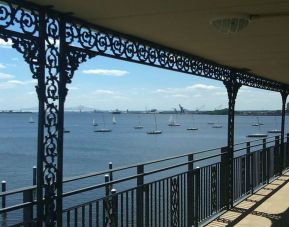 Ocean view at Airport Waterfront Inn.