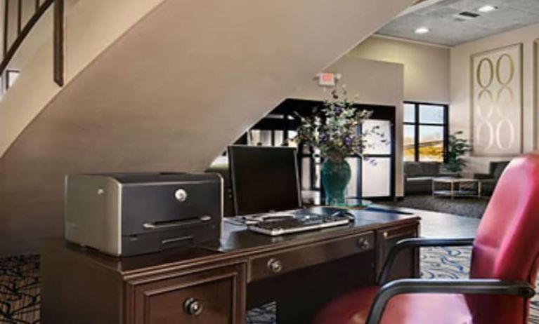 Business center at Norwood Inn & Suites La Crosse.