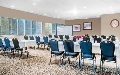 Professional meeting room at Norwood Inn & Suites La Crosse.