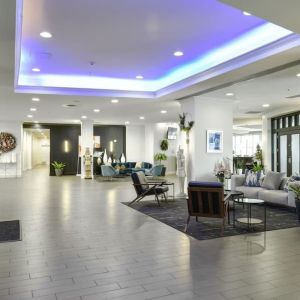 Lobby area at Hotel Tampa Riverwalk.
