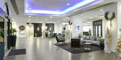Lobby area at Hotel Tampa Riverwalk.