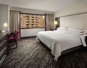 Day use room with work desk at Embassy Suites By Hilton, Crystal City National Airport.