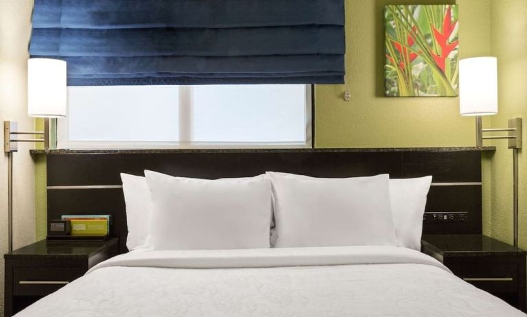 King bed at Hilton Garden Inn Houston NW/Willowbrook.