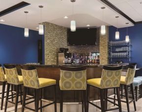 Hotel bar with lounge seating at Hilton Garden Inn Houston NW/Willowbrook.