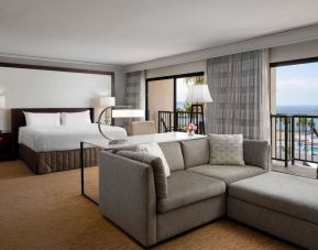 Spacious king room at Sonesta Redondo Beach & Marina.