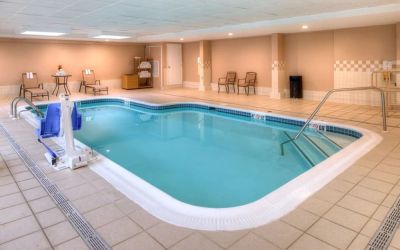 Indoor pool at Holiday Inn Belcamp - Aberdeen Area.