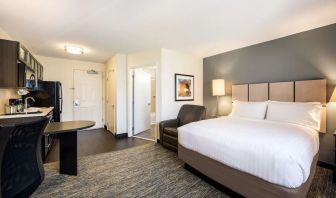 Day use room with TV at Sonesta Simply Suites Detroit Warren.