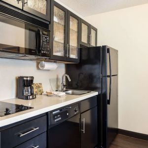 Kitchen available at Sonesta Simply Suites Detroit Warren.
