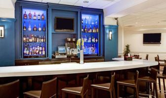 Bar and coworking space at Sonesta Atlanta Northwest Galleria.