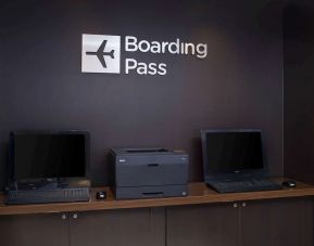 Print boarding passes at Sonesta Select Milwaukee Brookfield.