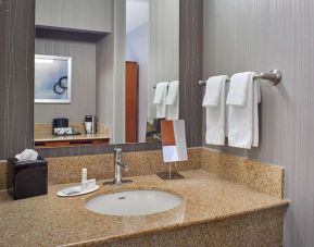Guest bathroom at Sonesta Select Minneapolis Eden Prairie.