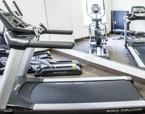 Gym availabe at Sleep Inn Tinley Park.