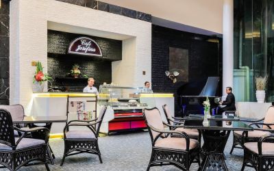 Restaurant available at Apo View Hotel.