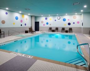 Indoor pool at Novotel Toronto Vaughan Centre.