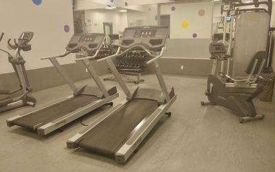 Fitness center available at Novotel Toronto Vaughan Centre.