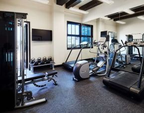 Fitness center available at Hotel Figueroa.