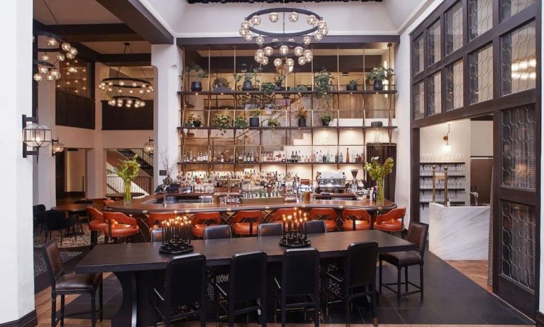 Meeting and coworking space at Hotel Figueroa.