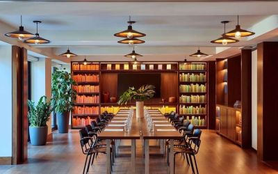 Professional meeting room at Arlo SoHo.
