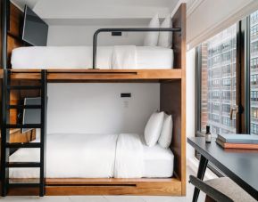 Bunk bed available at Arlo Soho. 