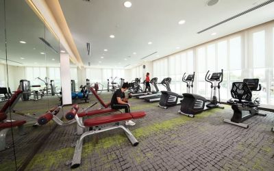 Fitness center available at Capri By Fraser Johor Bahru.