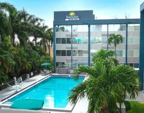 Stunning outdoor pool at Days Inn Miami International Airport,