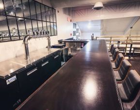 Bar and coworking space at Days Inn Miami International Airport,