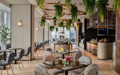 Cozy dining room at Capri By Fraser Bukit Bintang.