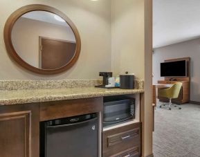 Day room with mini-bar at Hampton Inn & Suites By Hilton Edmonton/West.