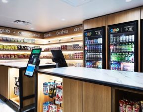 Convenience store at Hotel Dena, Pasadena Los Angeles.