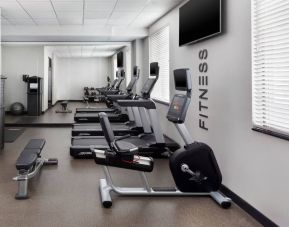 Fitness center available at Fairfield Inn & Suites By Marriott New York Staten Island.