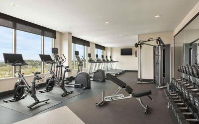 Fitness center available at Hilton Garden Inn Nashville West End Avenue.