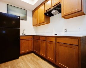 Day use room with kitchen at Palace Inn Westpark Blue.