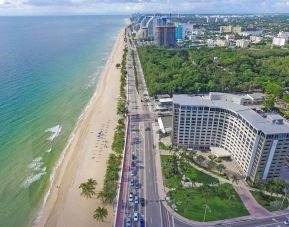 Ocean views and coastal location at Sonesta Fort Lauderdale Beach.