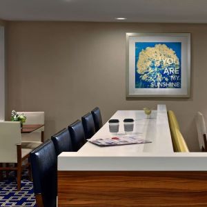 Lobby and bar area at Sonesta ES Suites Tucson.
